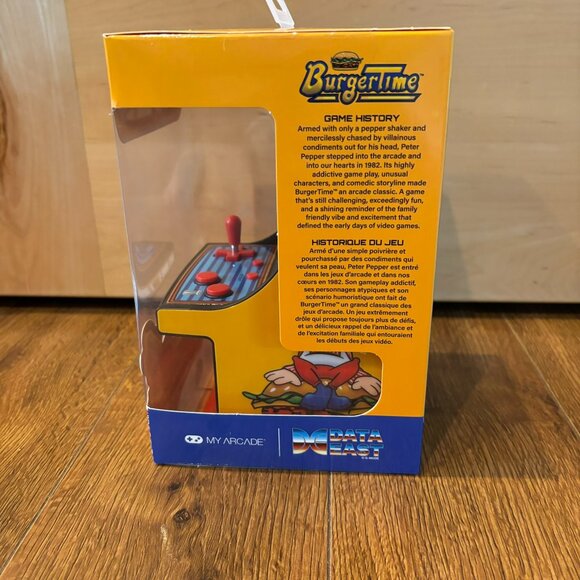 New My Arcade Micro Player Retro Arcade Burgertime 2.75" Full Color Display - Picture 2 of 6